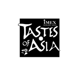 IMEX SINCE 1973 TASTES OF ASIA logo