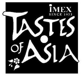 IMEX SINCE 1973 TASTES OF ASIA logo