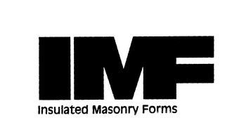 IMF INSULATED MASONRY FORMS logo
