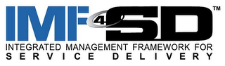 IMF4SD INTEGRATED MANAGEMENT FRAMEWORK FOR SERVICE DELIVERY logo
