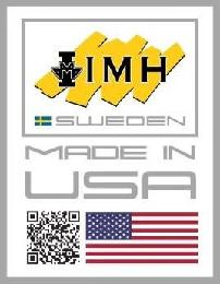 IMH SWEDEN MADE IN USA logo