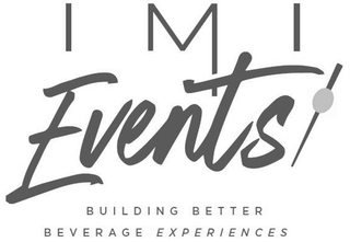 IMI EVENTS BUILDING BETTER BEVERAGE EXPERIENCES logo