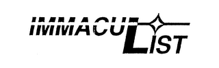 IMMACULIST logo