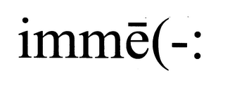 IMME(-: logo