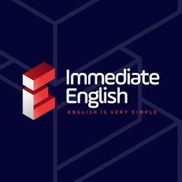 IMMEDIATE ENGLISH ENGLISH IS VERY SIMPLE logo