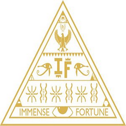 IMMENSE FORTUNE, IF logo