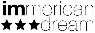 IMMERICAN DREAM logo