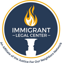IMMIGRANT - LEGAL CENTER - AN AFFILIATEOF THE JUSTICE FOR OUR NEIGHBORS NETWORK logo