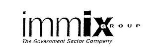IMMIX GROUP THE GOVERNMENT SECTOR COMPANY logo