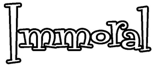 IMMORAL logo