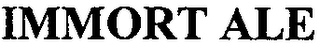 IMMORT ALE logo