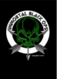 IMMORTAL BLACK OPS logo