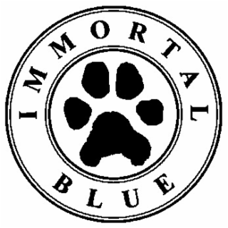 IMMORTAL BLUE logo