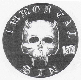 IMMORTAL SIN 3K logo