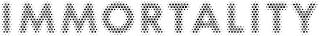 IMMORTALITY logo