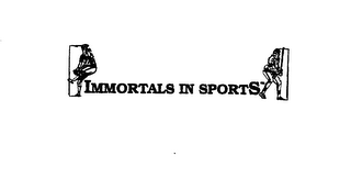 IMMORTALS IN SPORTS logo