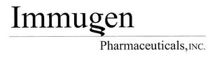 IMMUGEN PHARMACEUTICALS, INC. logo