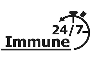 IMMUNE 24/7 logo