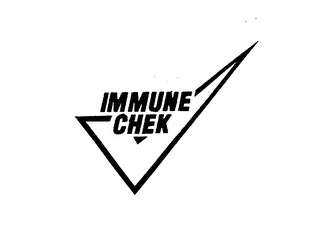 IMMUNE CHEK logo