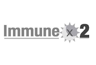 IMMUNE X 2 logo