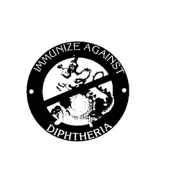 IMMUNIZE AGAINST DIPHTHERIA logo