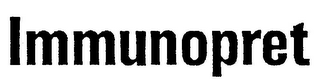 IMMUNOPRET logo