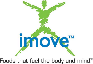 IMOVE FOODS THAT FUEL THE BODY AND MIND. logo