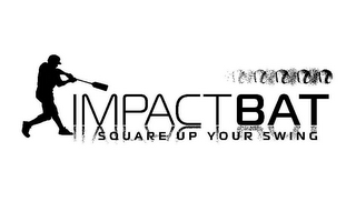 IMPACT BAT SQUARE UP YOUR SWING logo