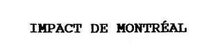 IMPACT DE MONTREAL logo