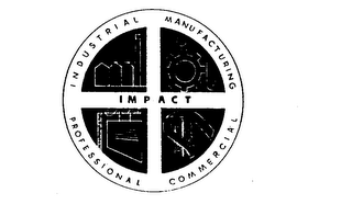 IMPACT INDUSTRIAL MANUFACTURING PROFESSIONAL COMMERCIAL logo