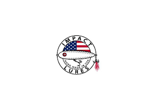 IMPACT LURES HAND MADE IN USA logo