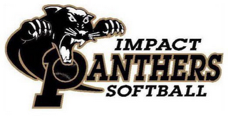 IMPACT PANTHERS SOFTBALL logo