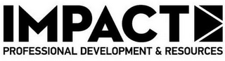 IMPACT PROFESSIONAL DEVELOPMENT & RESOURCES logo