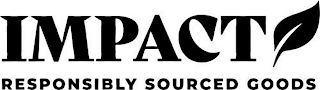IMPACT RESPONSIBLY SOURCED GOODS logo