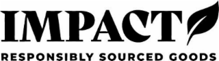 IMPACT RESPONSIBLY SOURCED GOODS logo