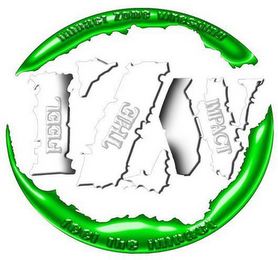 IMPACT ZONE WRESTLING FEEL THE IMPACT I Z W FEEL THE IMPACT logo