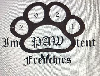 IMPAWTENT FRENCHIES EST. 2021 logo