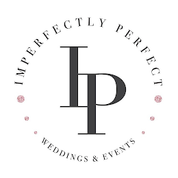 IMPERFECTLY PERFECT WEDDINGS & EVENTS IP logo