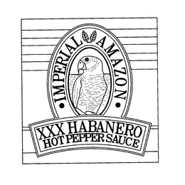 IMPERIAL AMAZON XXX HABANERO HOT PEPPER SAUCE logo