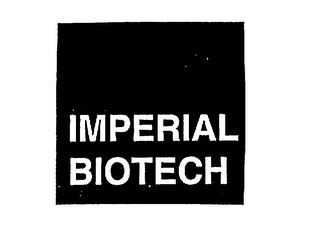 IMPERIAL BIOTECH logo