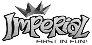 IMPERIAL FIRST IN FUN! logo