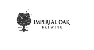 IMPERIAL OAK BREWING ESTD 2013 logo