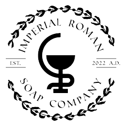 IMPERIAL ROMAN SOAP COMPANY EST. 2022 A.D. logo
