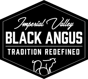 IMPERIAL VALLEY BLACK ANGUS TRADITION REDEFINED logo