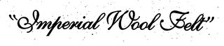 "IMPERIAL WOOL FELT" logo