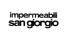 IMPERMEABILI SAN GIORGIO logo