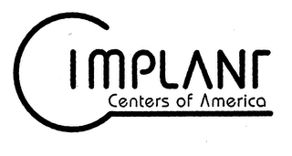 IMPLANT CENTERS OF AMERICA logo