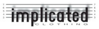 IMPLICATED CLOTHING logo