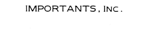 IMPORTANTS, INC. logo