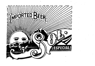IMPORTED BEER SOL ESPECIAL logo